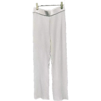 Pamučne pletene ženske pantalone